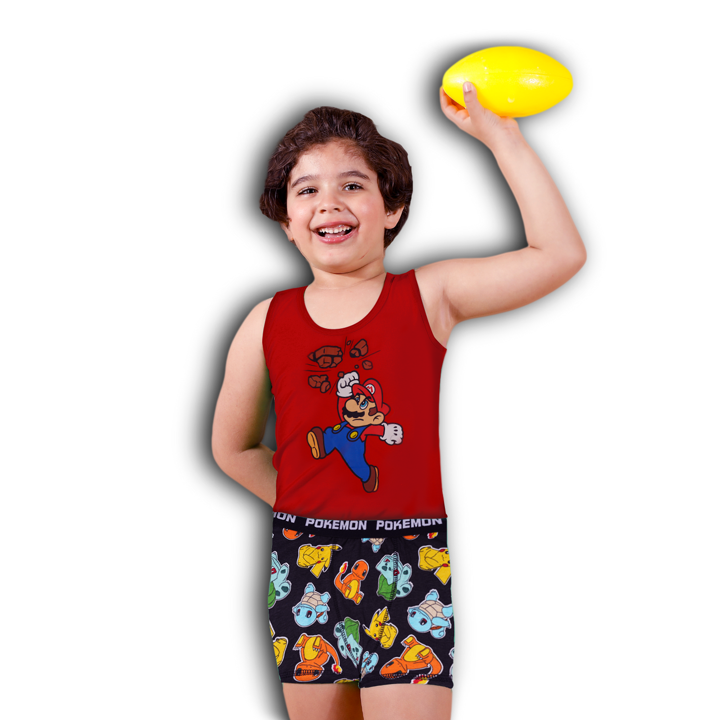 Super Mario Racerback Boys Vest