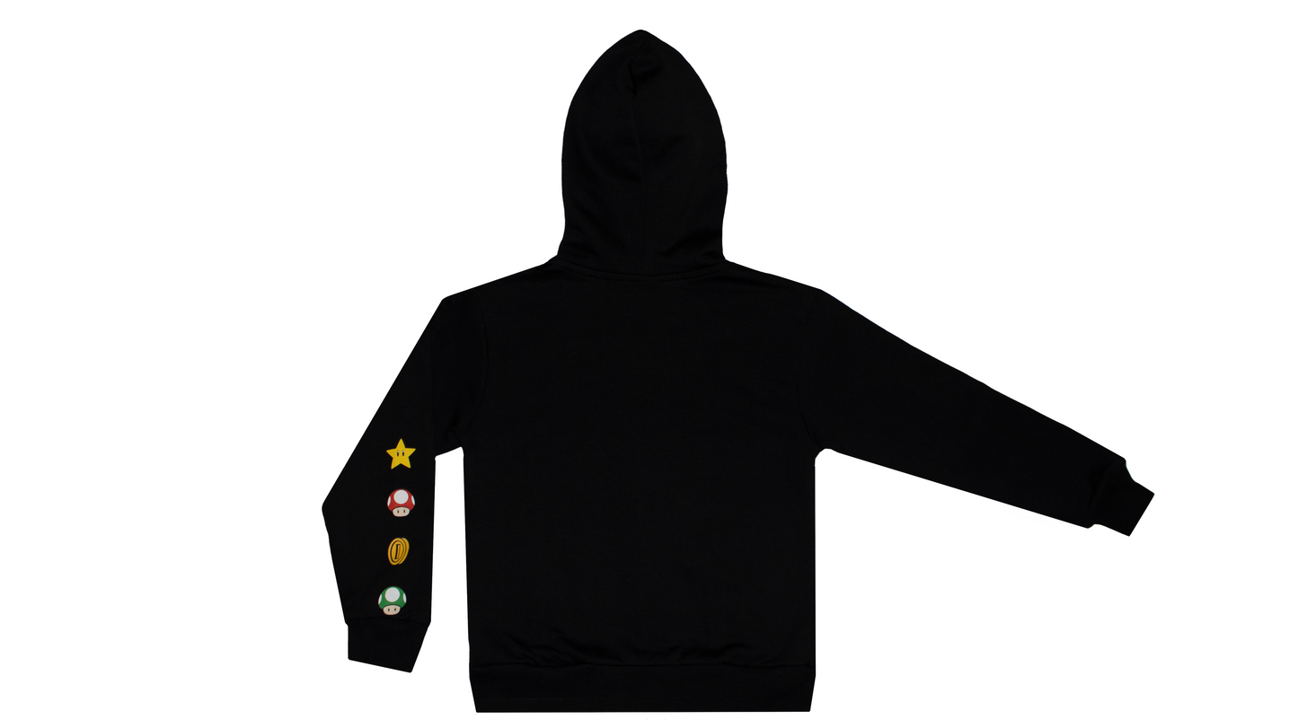 Super Mario All Season Play Zipper And Travelling Hoodie