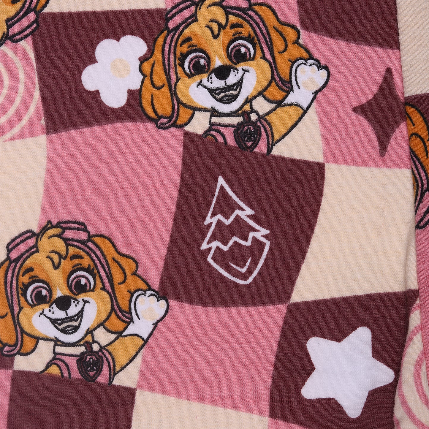 Paw Patrol Girls Print Daily Active Wear Legging Cum Capri Pants