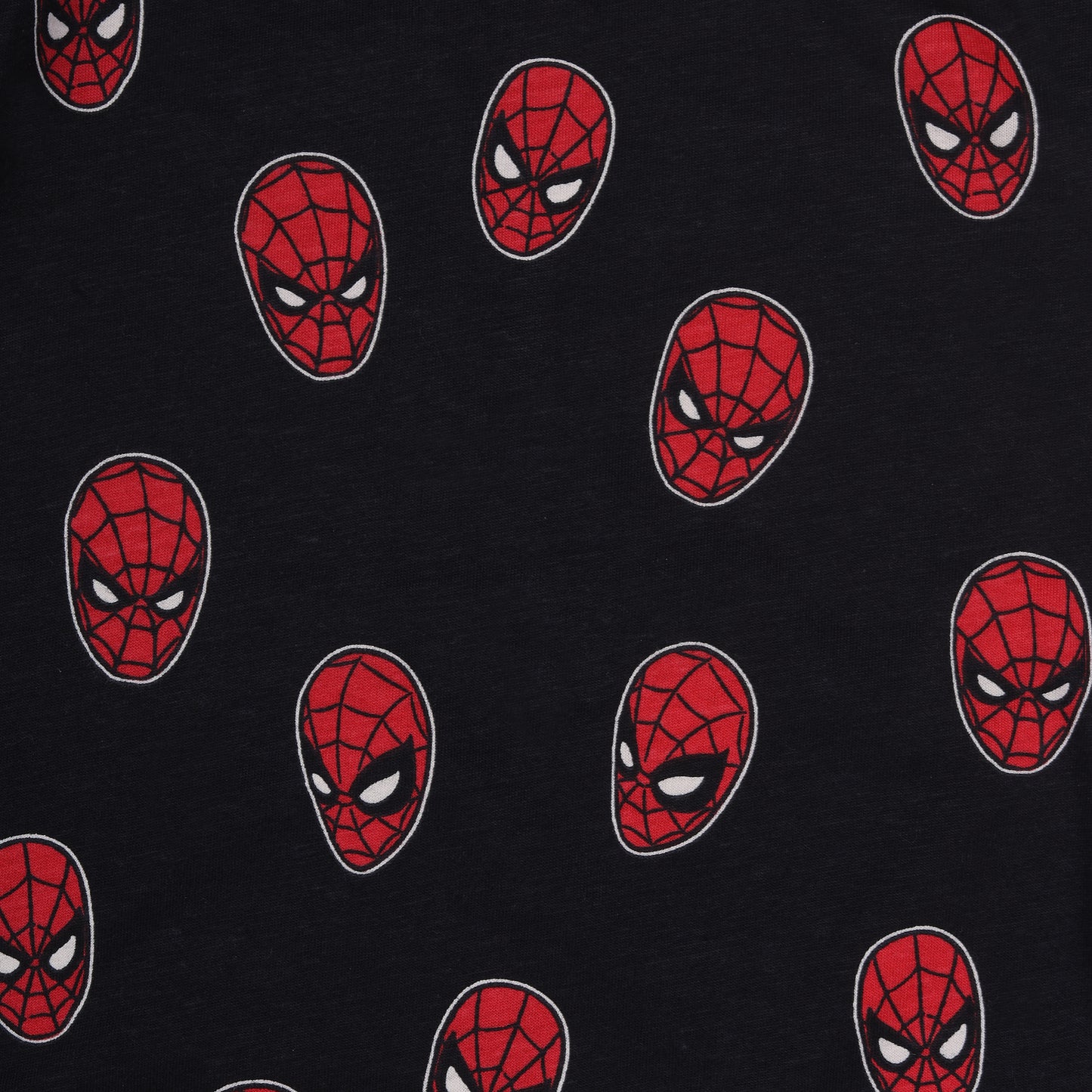 Spiderman Print Glow In Dark Night Suit Travelling Loungewear & Pyjama Set