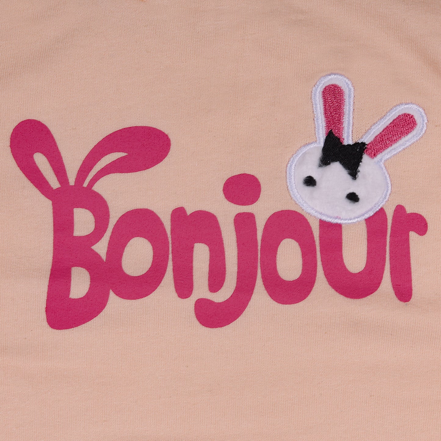 Bonjour Bunny Baby Unisex Knitted Travelling Warmer And Loungewear Set