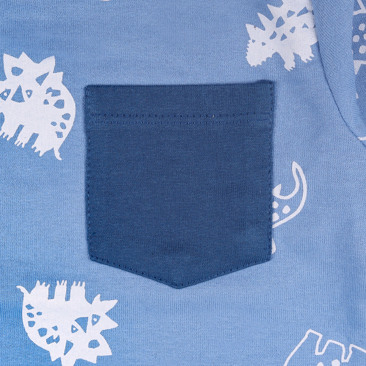 Dino World Baby Unisex Knitted Travelling Warmer & Loungewear Set