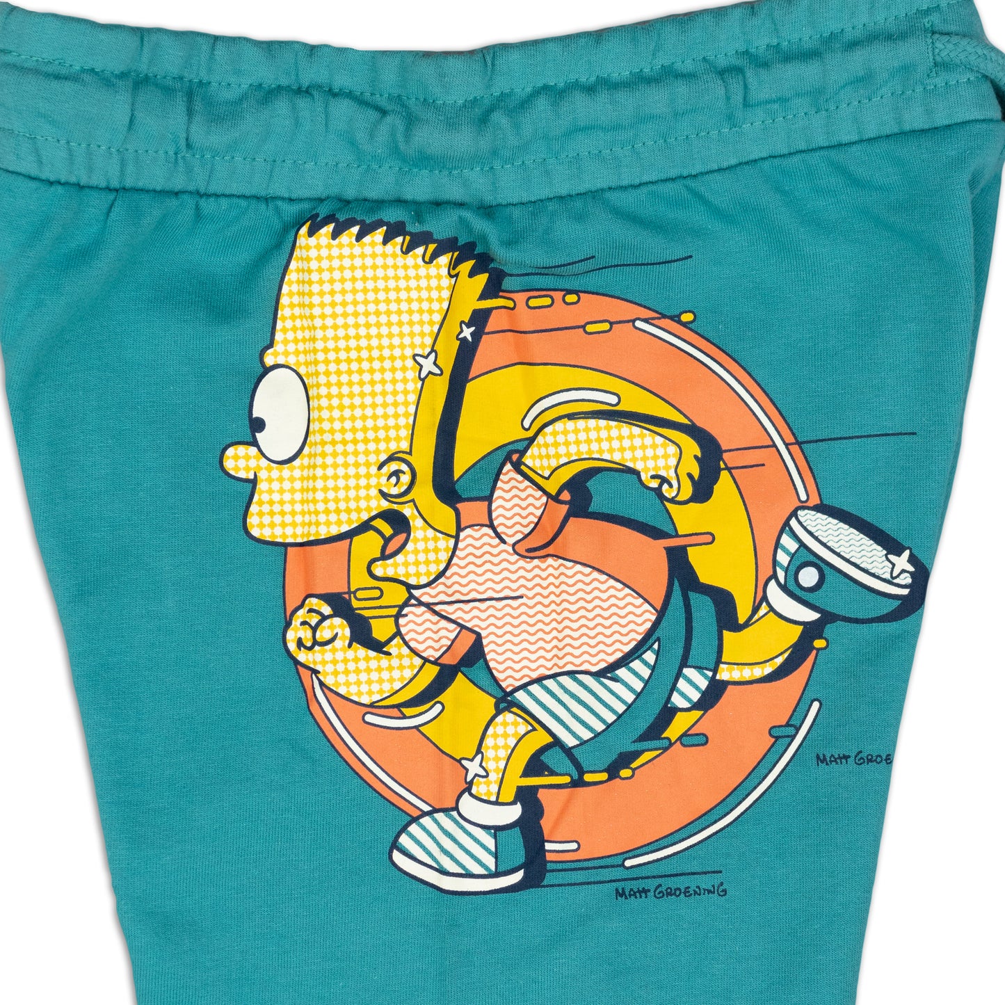The Simpsons Pull String Kids Summer Play Shorts