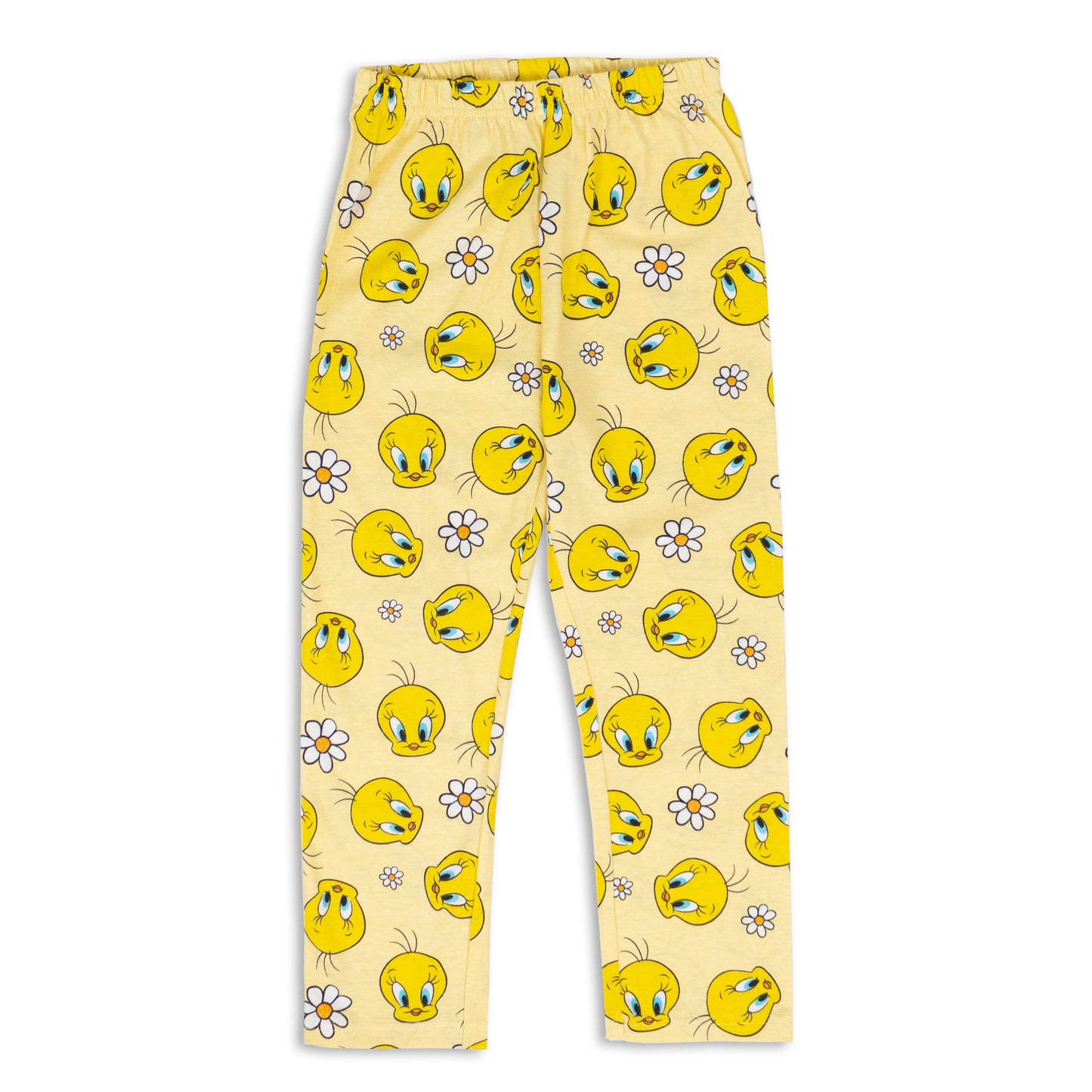 My Tweety Super Soft Pure Cotton Night Suit Lazy Loungewear Pyjama Set Yellow