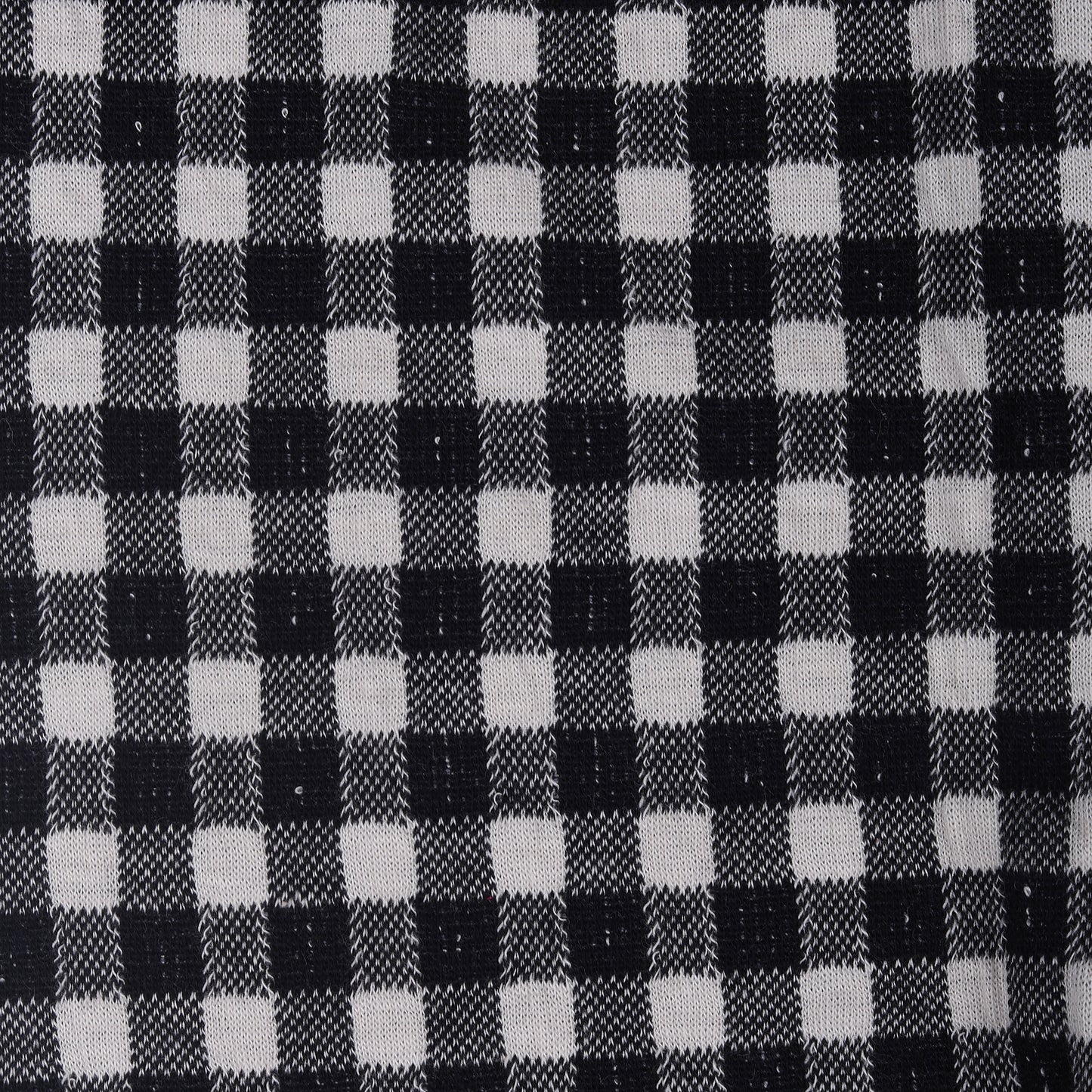 Black & White Checked Legging Cum Capri Pant