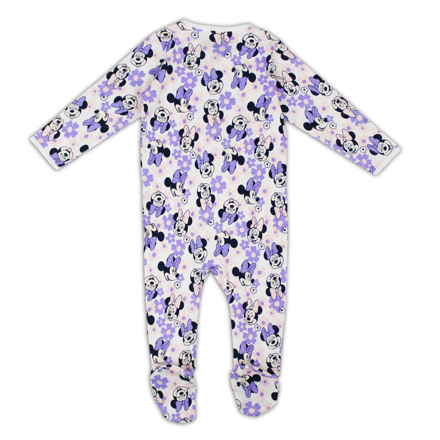 Disney Minnie Character Print Baby All Season Romper