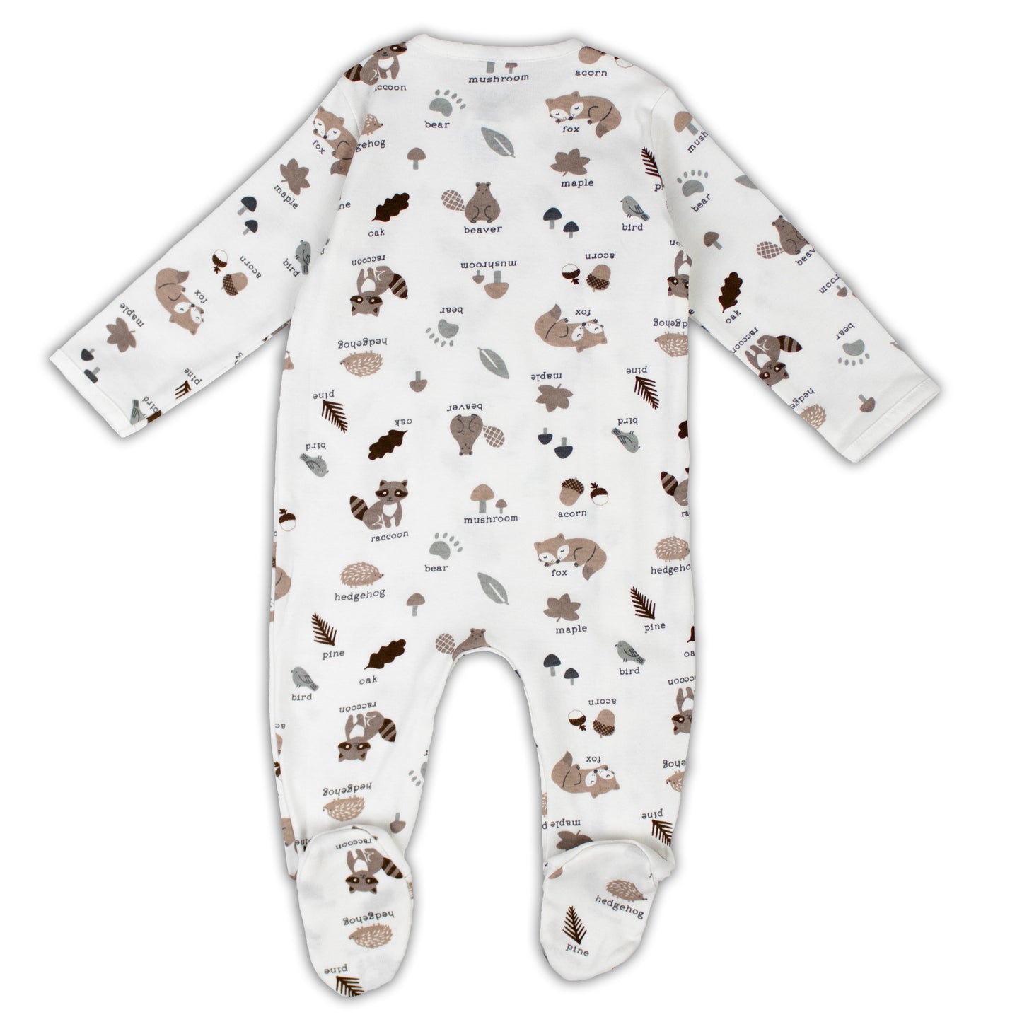 Off-white Jungle Print Baby All Season Romper