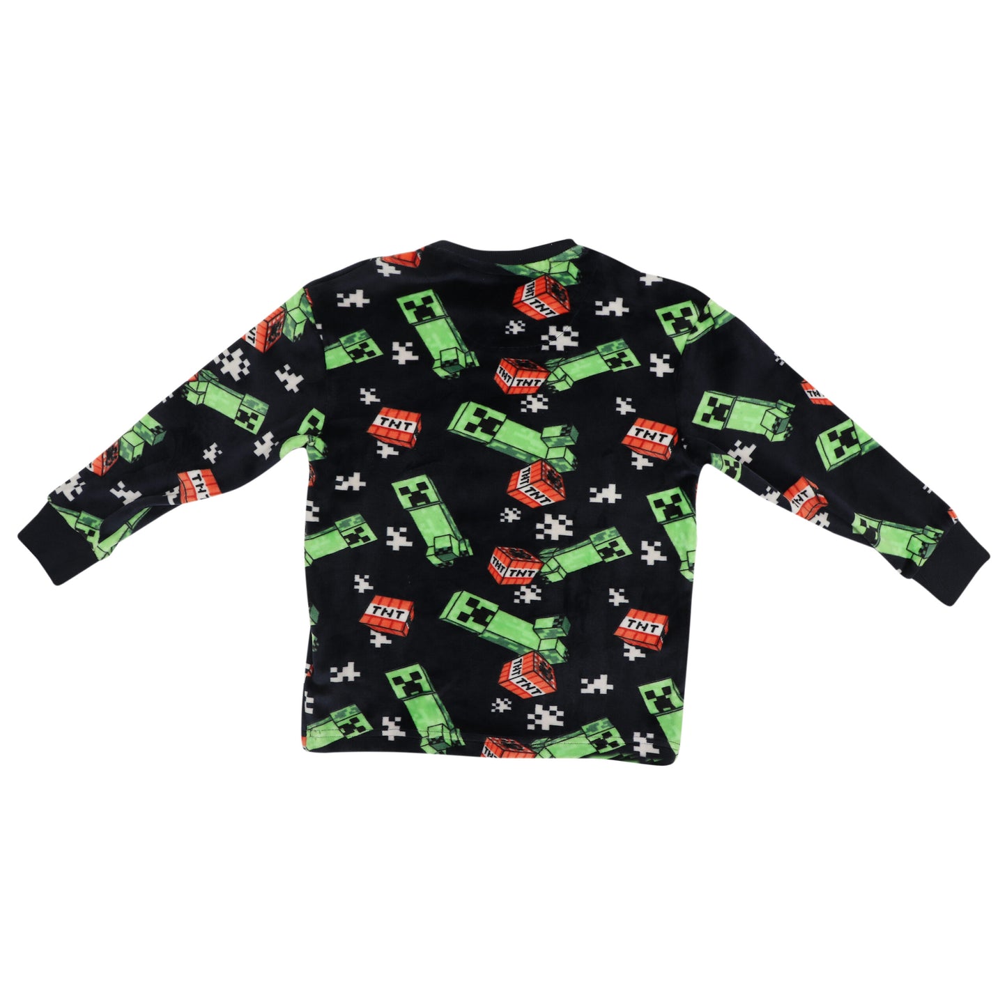 Minecraft Velour Unisex Velvet Sweatshirt