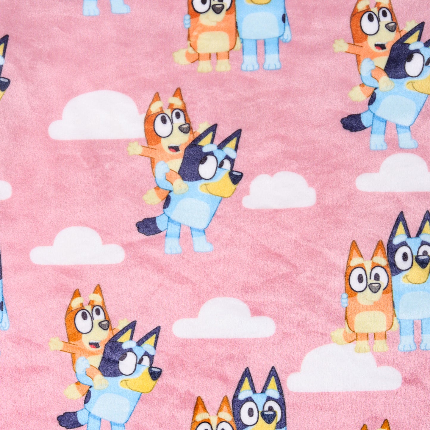 Bluey Velour Flexifit Night Suit Travelling Loungewear & Pyjama Set