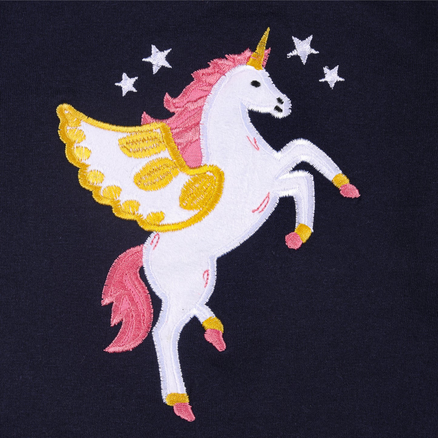 Glitter Flying Unicorn Baby Knitted Travelling Warmer And Loungewear Set