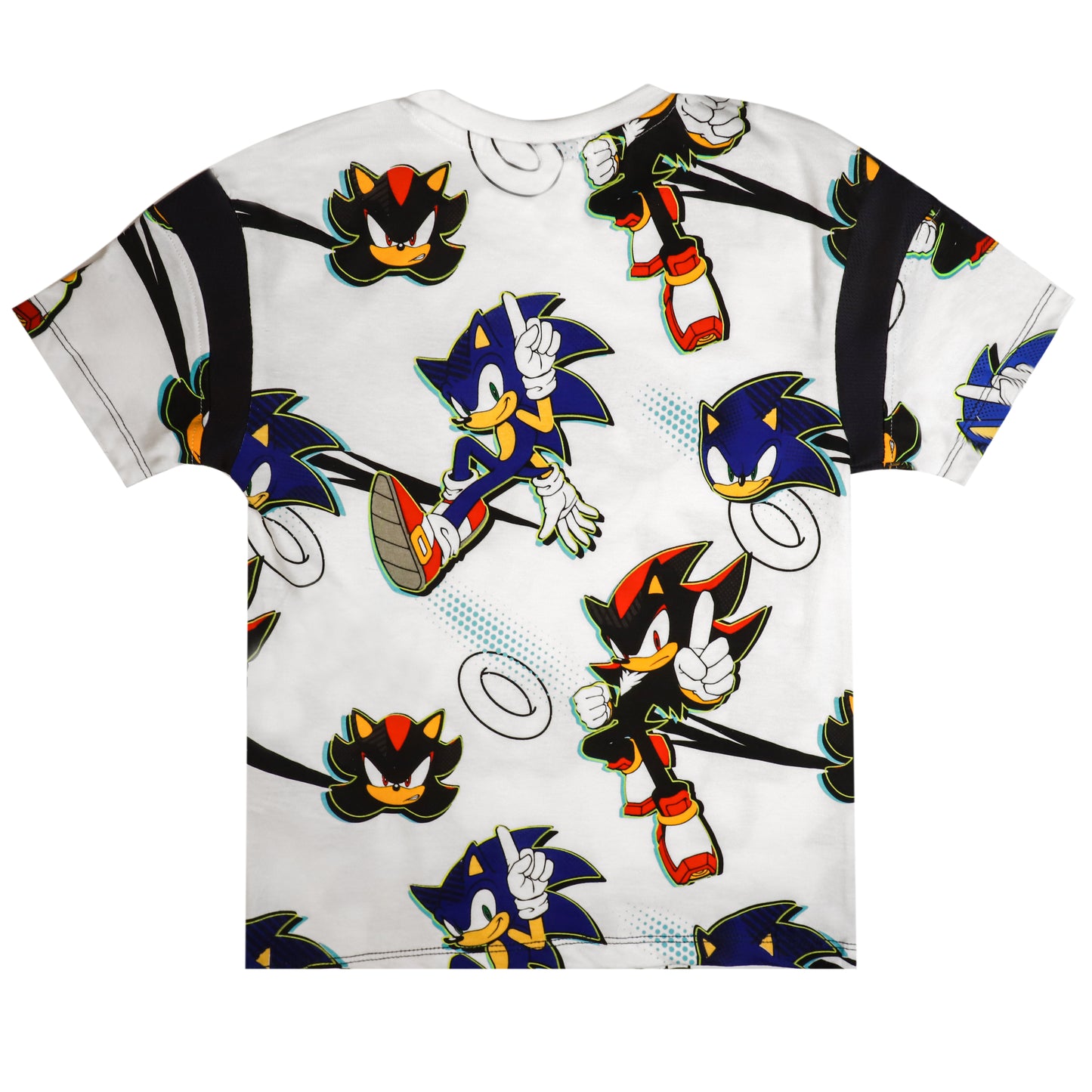 Sonic The Hedgehog All Over Printed Outing T Shirt