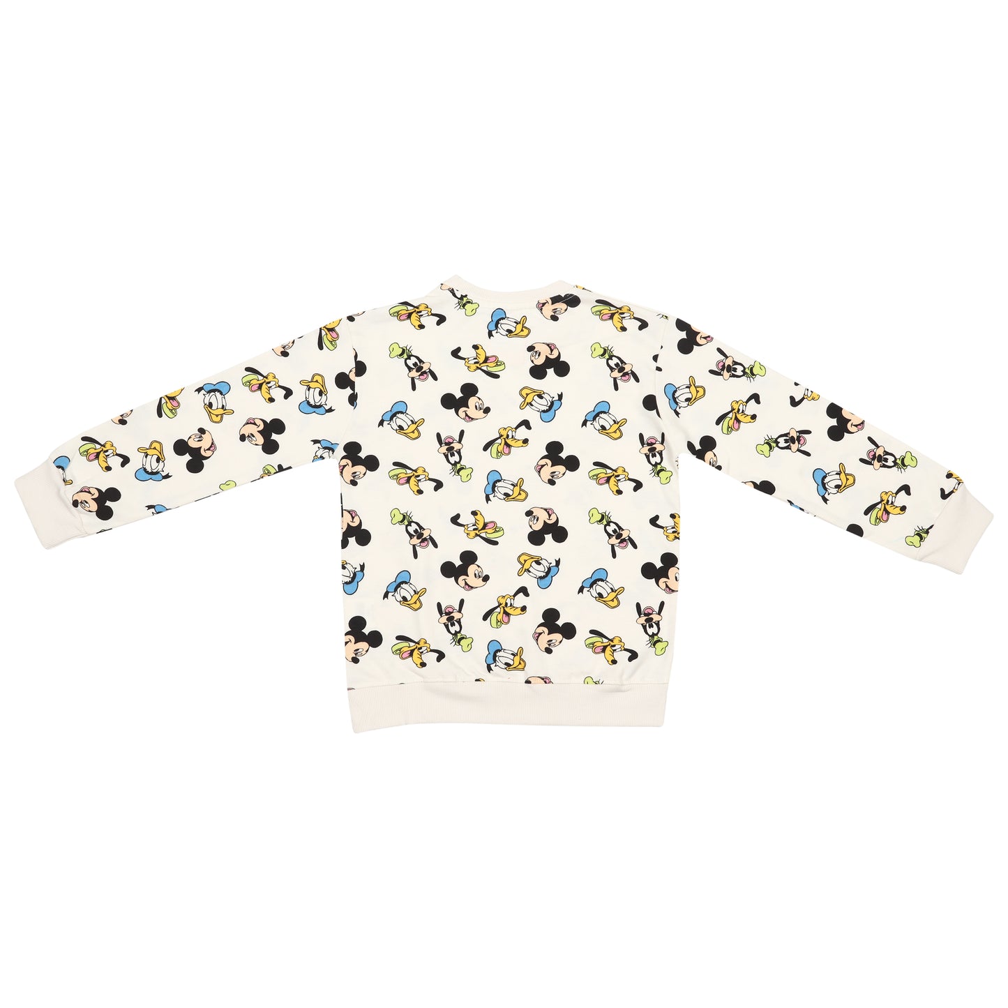 Disney Mickey And Friends Unisex Printed Pullover Sweatshirt