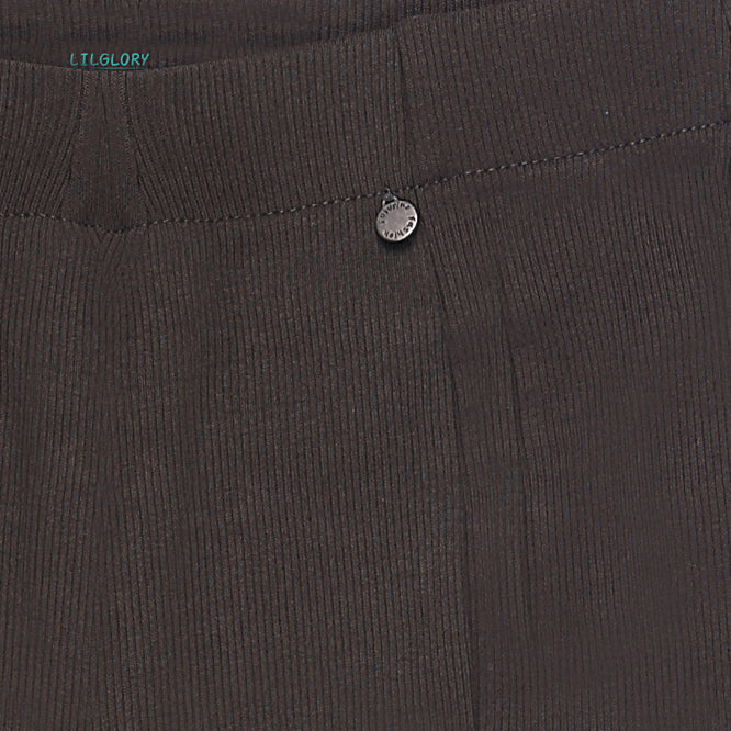 Forest Green Girls Casual And Outwear Bell Bottom Pants