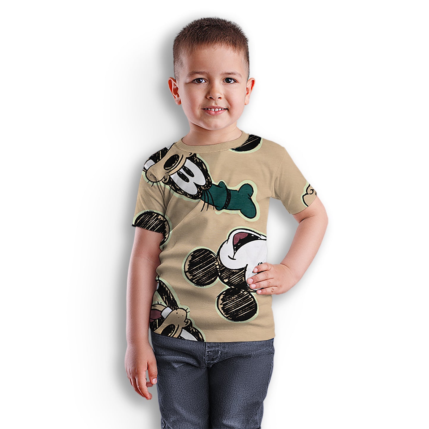 Disney Follow Mickey And Goofy Pack Of 2 T Shirts