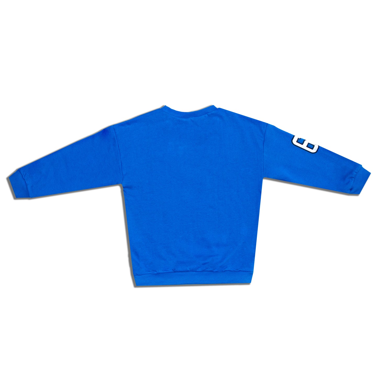 Marvel Spiderman All Season Drop Shoulder Blue Sweatshirt