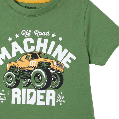 Off Road Machine Rider Boys T Shirt