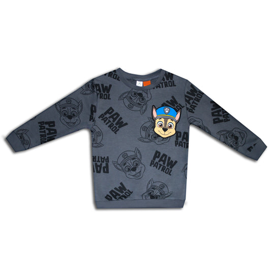 Paw Patrol Boys All Season Oversize Drop Shoulder Sweatshirt