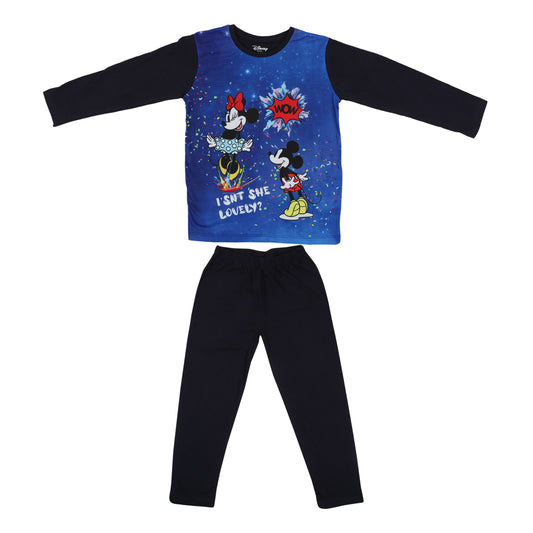 Disney Mickey Minnie Night Suit Lounge Set