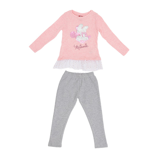 Disney Minnie Mouse Sequin Net Flared Lounge Wear