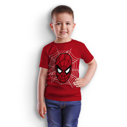 Marvel Spiderman Web Print T Shirt