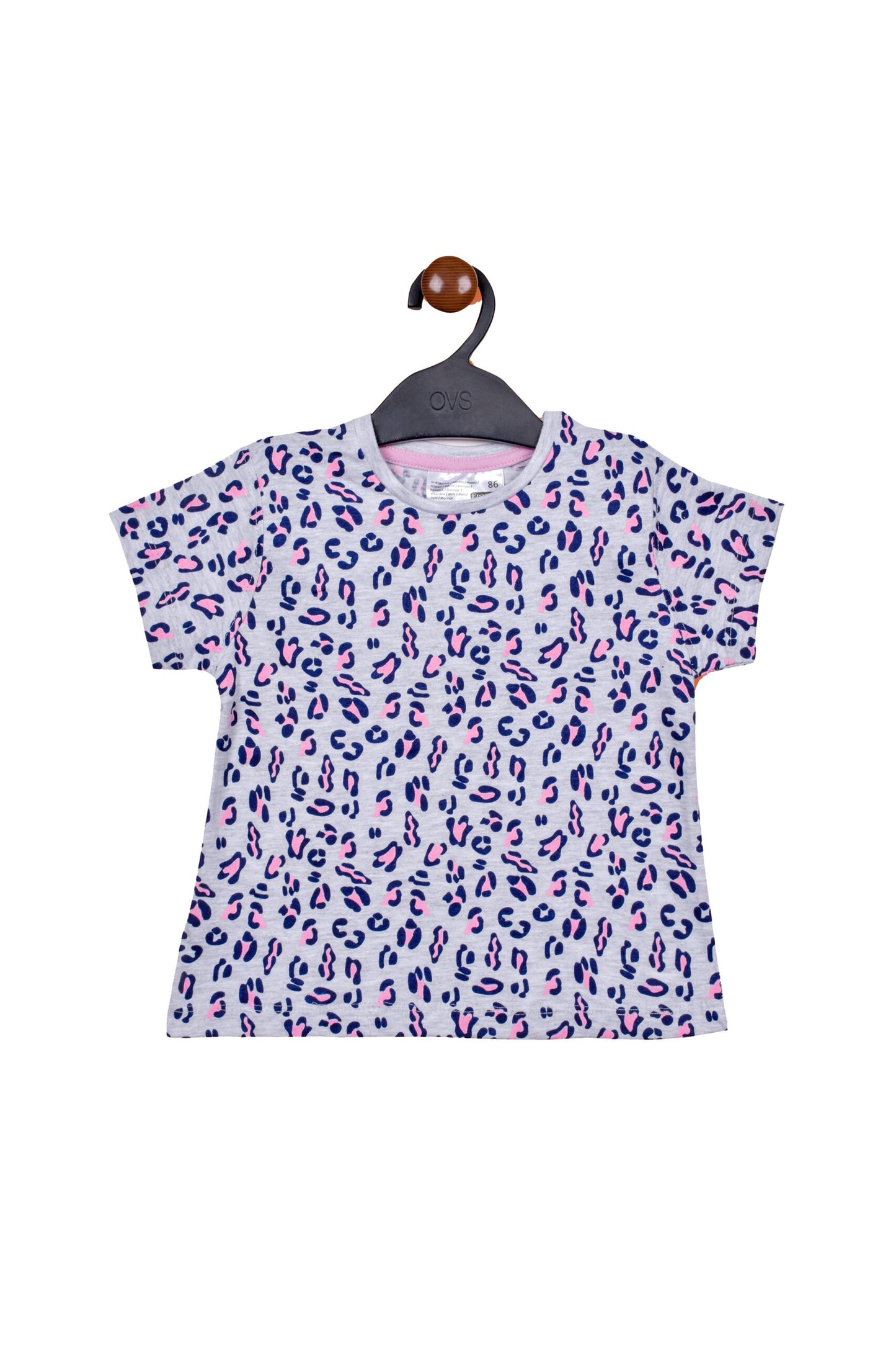 Leopard Print Baby Girls T Shirt