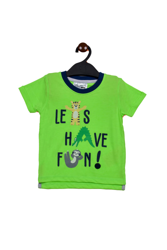 Lets Have Fun Boys T Shirt