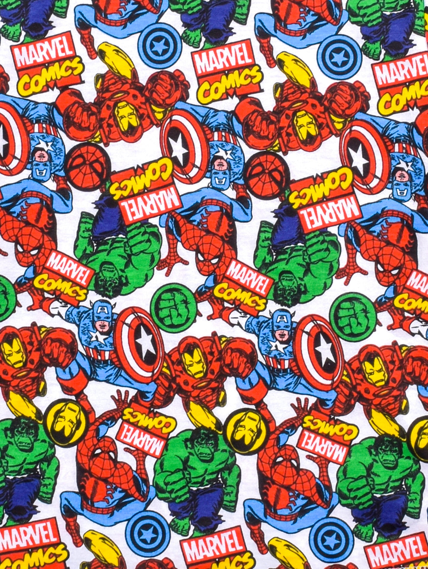 Marvel Heros Boys T Shirt