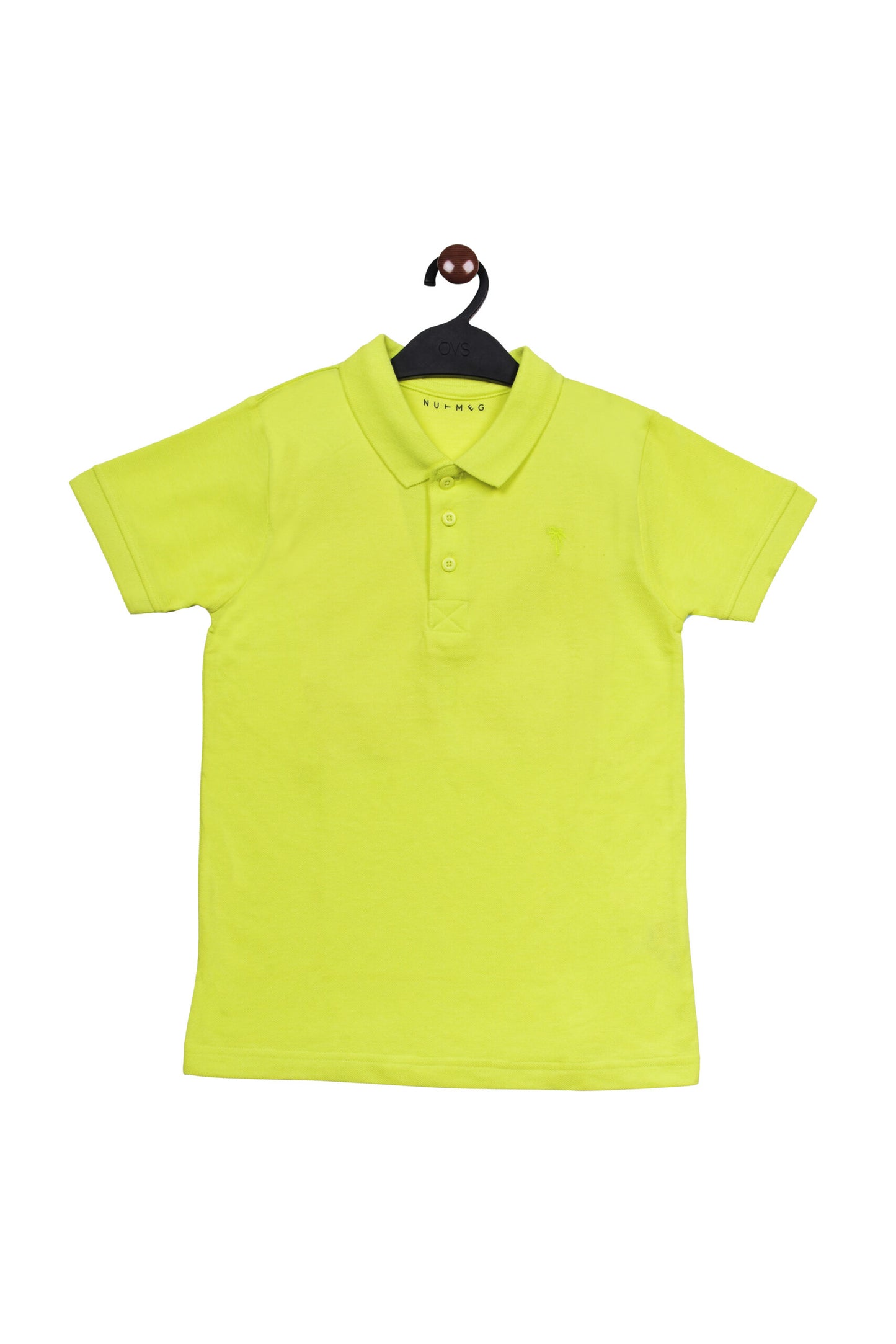 Nutmeg Boys Collar T Shirt
