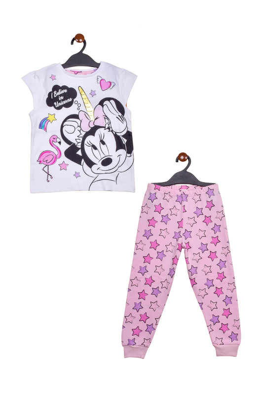 Disney Minnie Mouse Night Suit And Loungewear Set