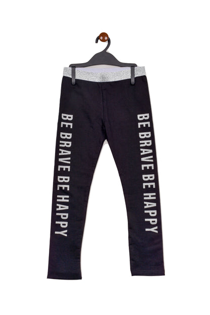 BE Brave Be Happy Girls Legging Pants