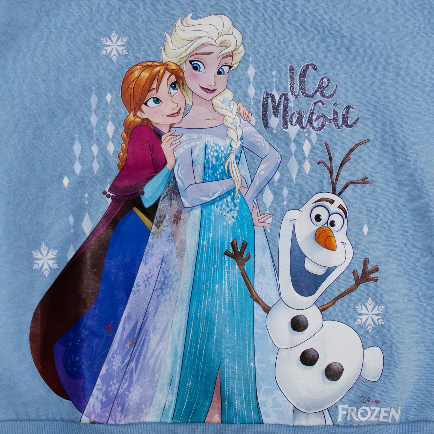 Disney Frozen Elsa All Season Oversize Drop Shoulder Sweatshirt