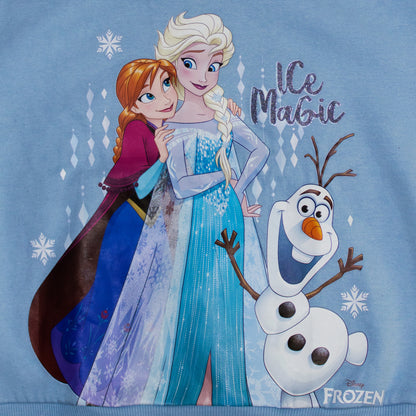 Disney Frozen Elsa All Season Oversize Drop Shoulder Sweatshirt