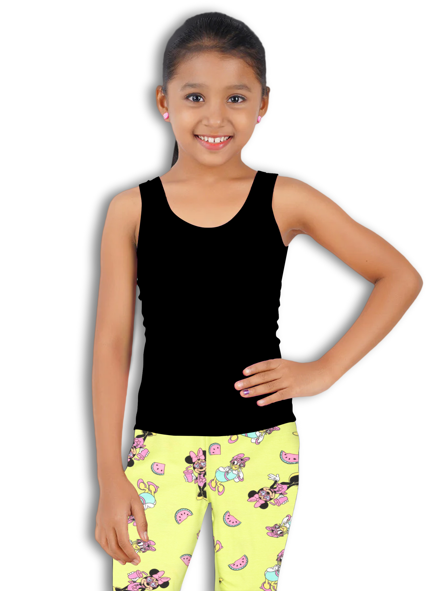 Disney Minnie And Daisy Print Lazy Summer Play Shorts