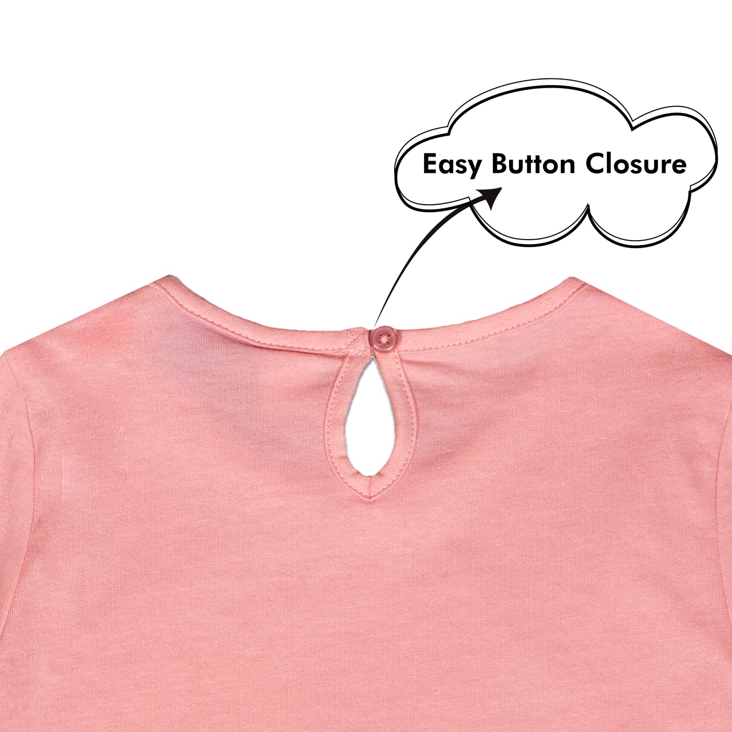 Disney Elsa Glitter Print Girls T Shirt