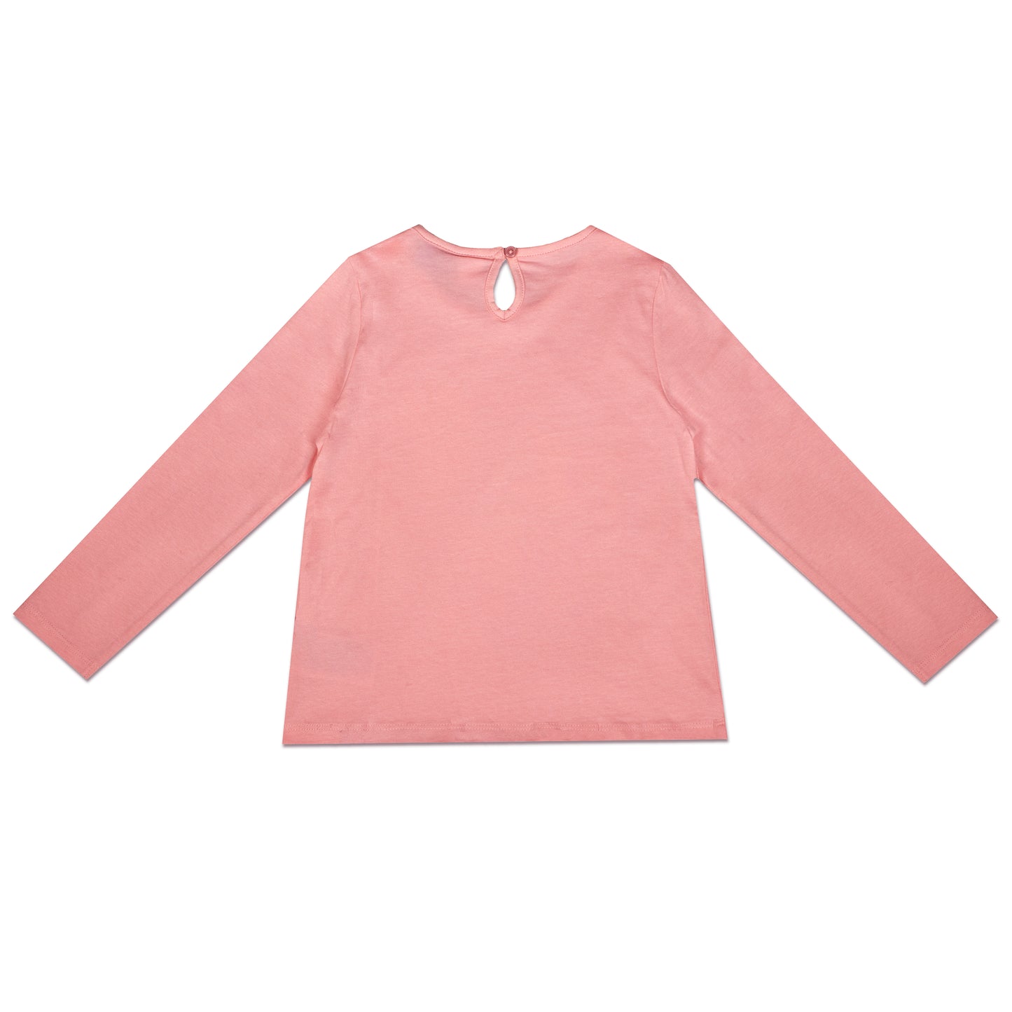 Disney Elsa Glitter Print Girls T Shirt