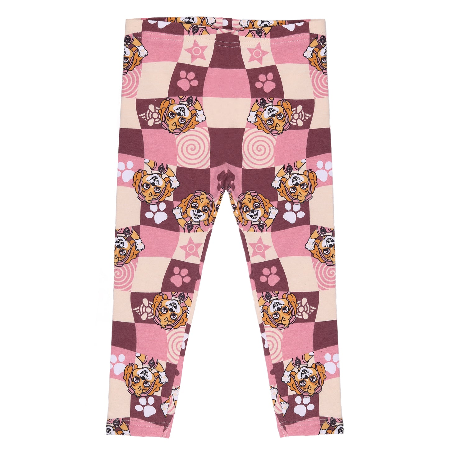 Paw Patrol Girls Print Daily Active Wear Legging Cum Capri Pants