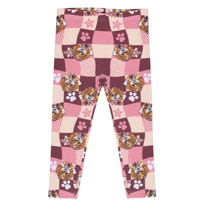 Paw Patrol Girls Print Daily Active Wear Legging Cum Capri Pants