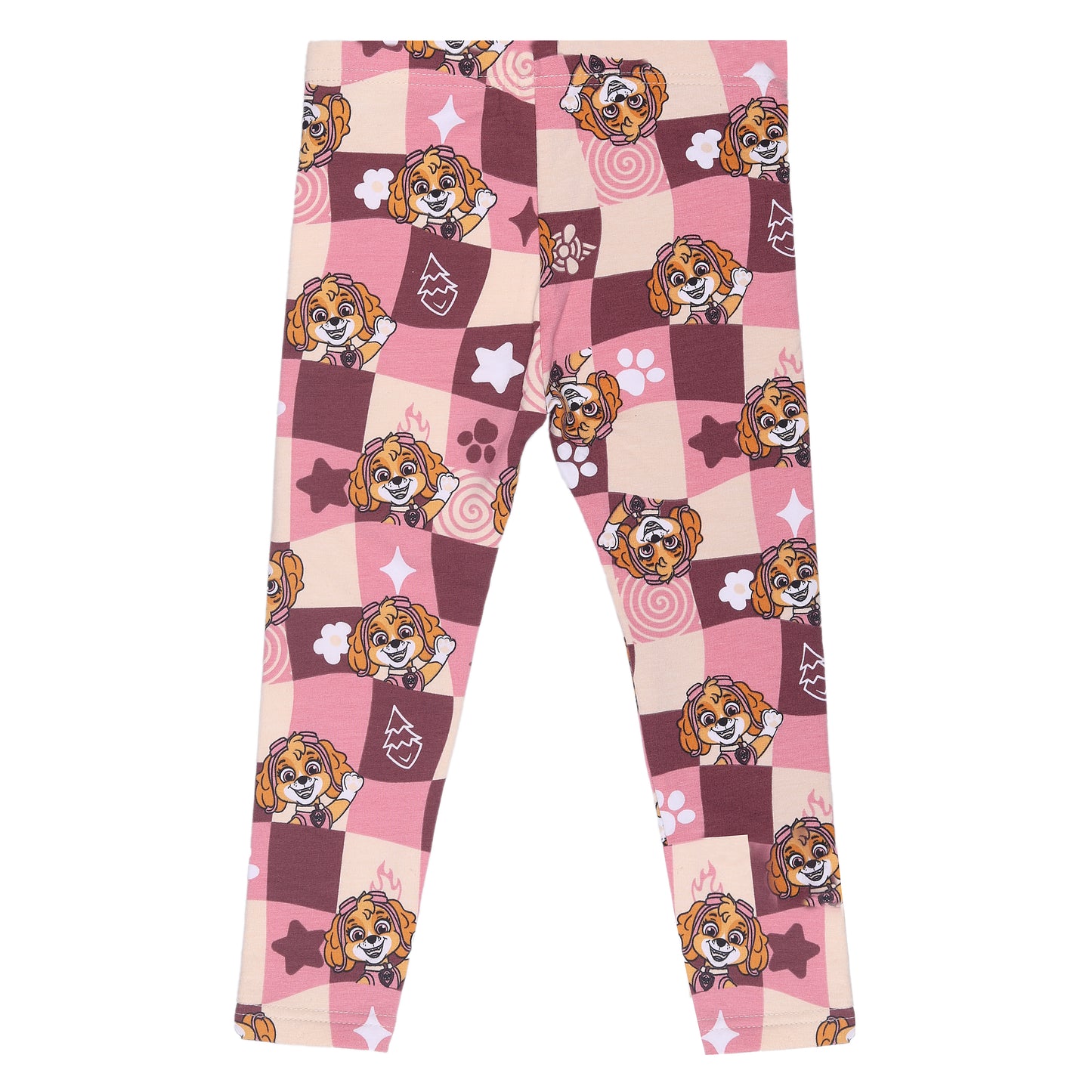 Paw Patrol Girls Print Daily Active Wear Legging Cum Capri Pants