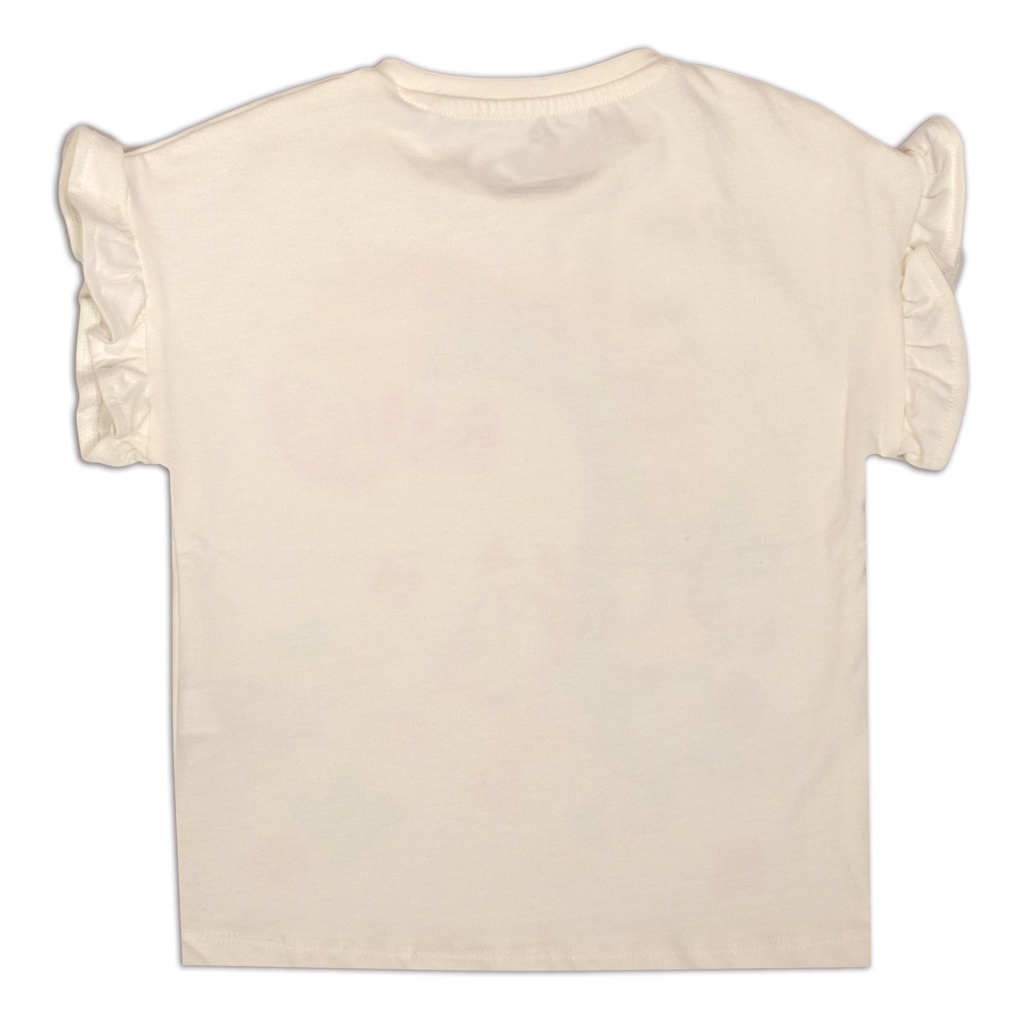 Bluey Fun Butterfly Sleeve Girls Fancy T Shirt