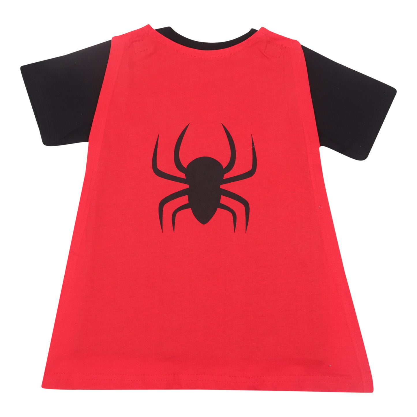 Marvel Spiderman Boys Shorty Set With Cape