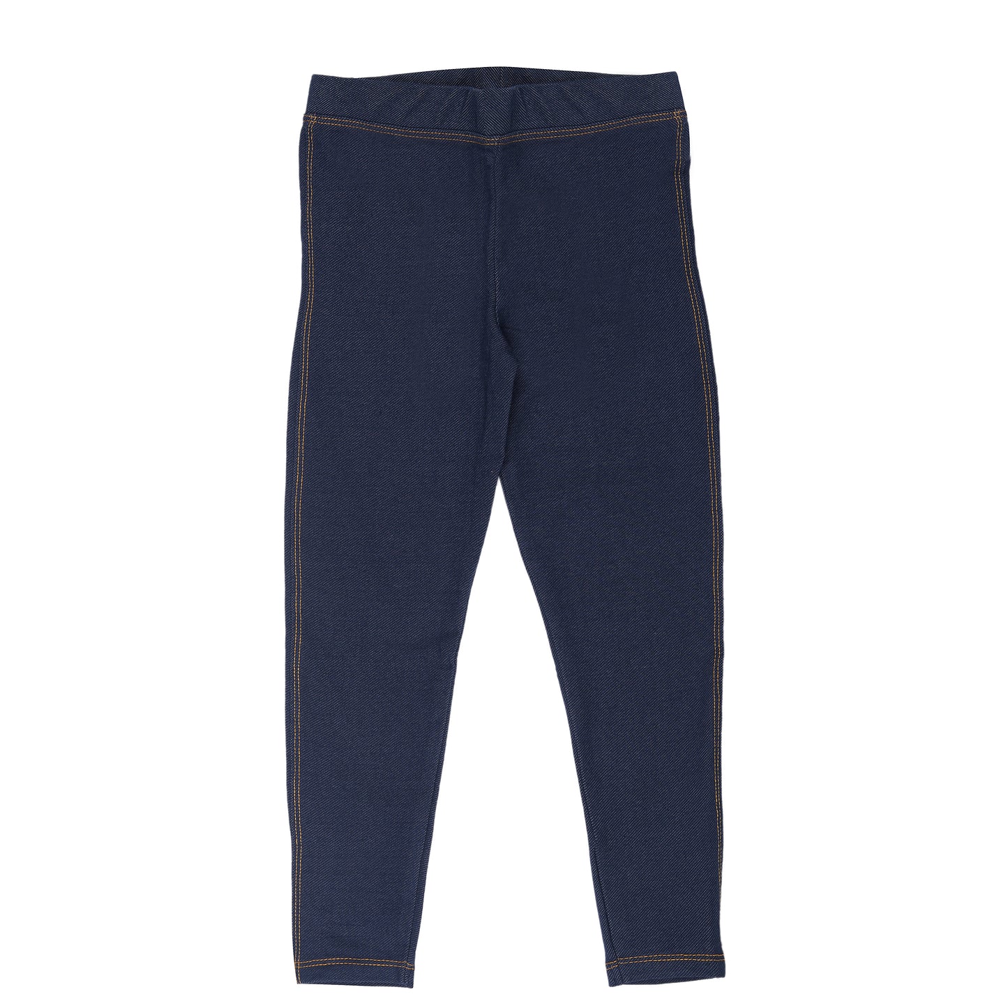 Jeans Style Navy Blue Outwear Legging Cum Capri