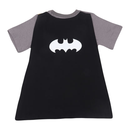 Marvel Batman Boys Shorty Set With Cape