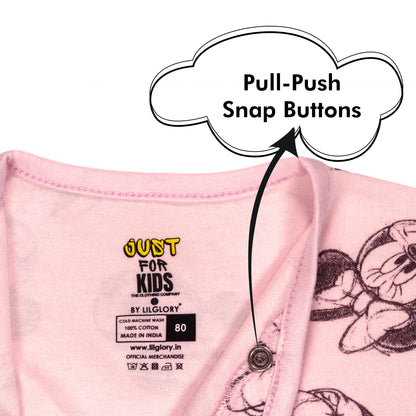 Minnie Mouse Fun Print Baby Romper