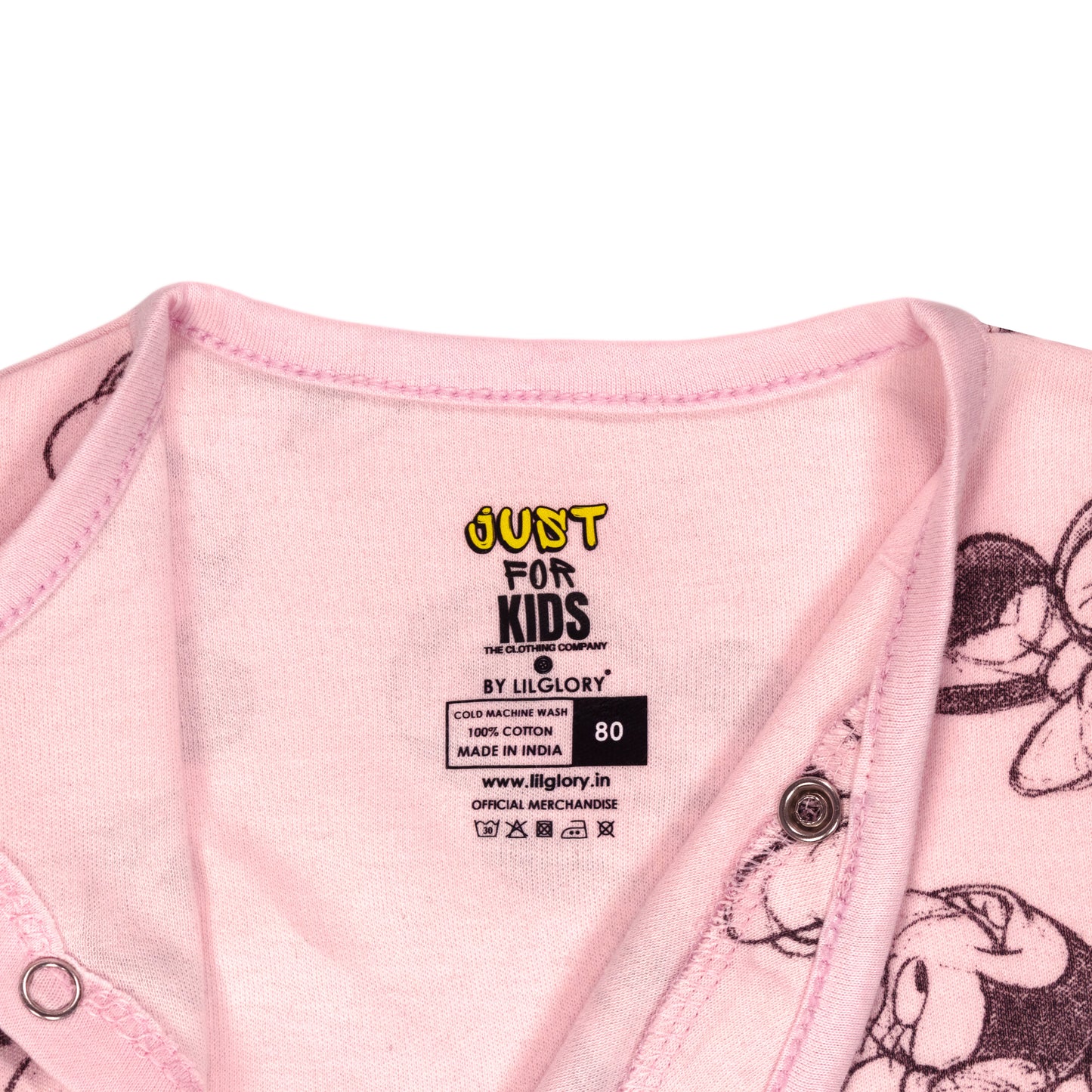 Minnie Mouse Fun Print Baby Romper