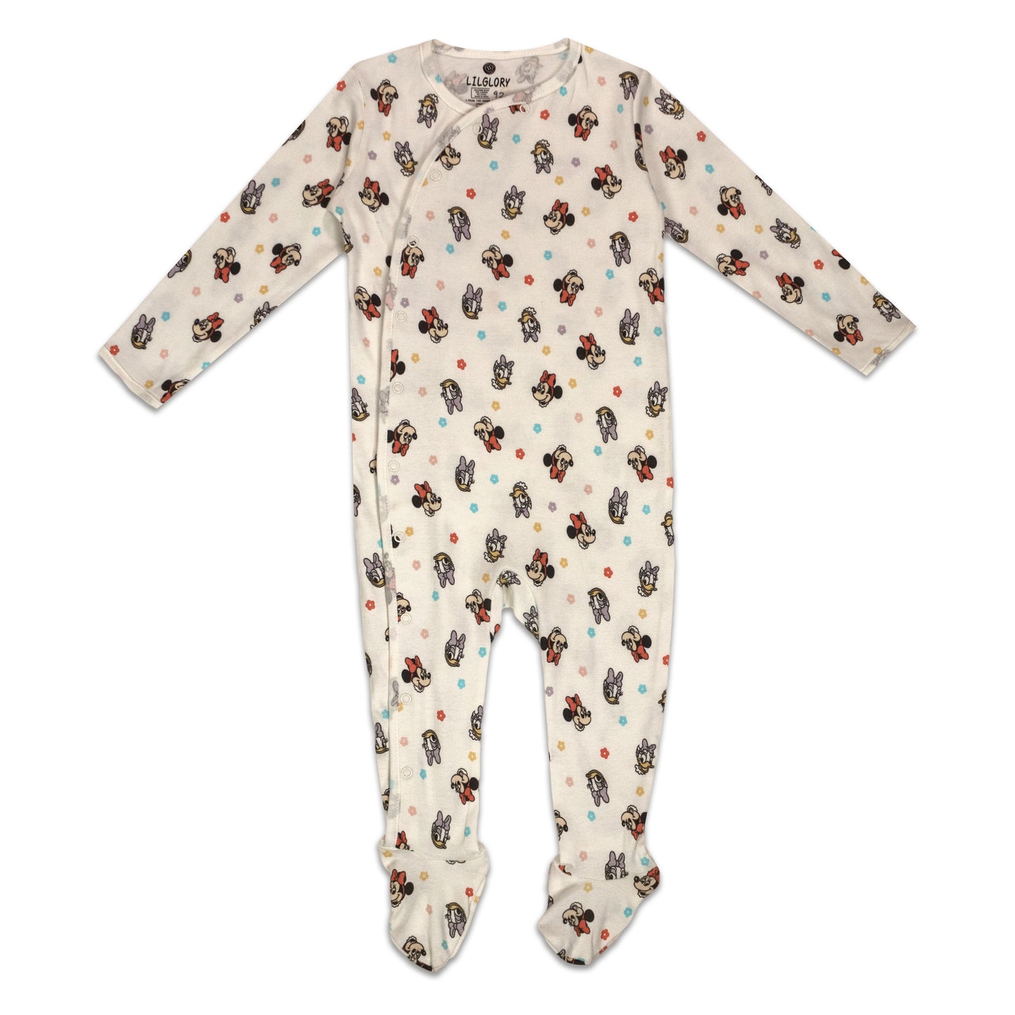 Disney Minnie And Daisy Fun Print Baby All Season Romper