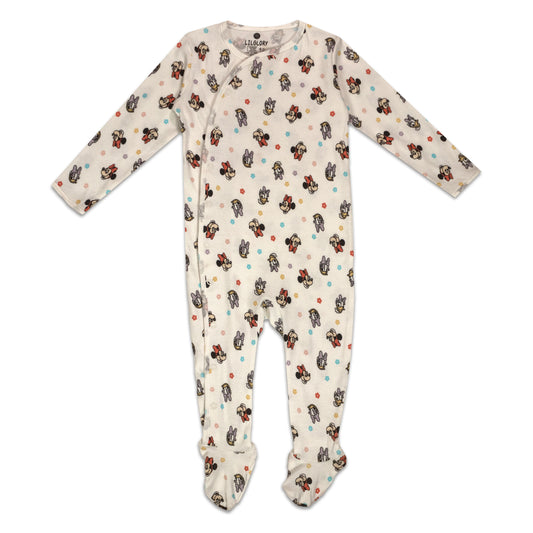 Disney Minnie And Daisy Fun Print Baby All Season Romper