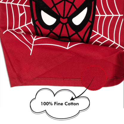Marvel Spiderman Web Print T Shirt