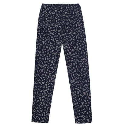 Glitter Leopard Print Legging