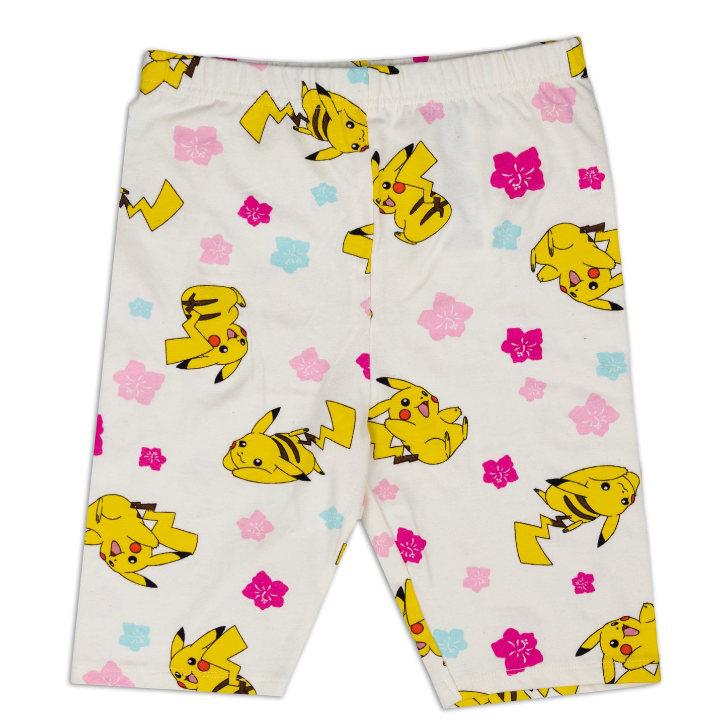 Pikachu Print Lazy Summer Play Shorts