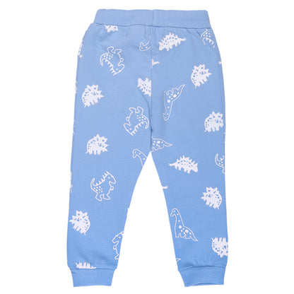 Dino World Baby Unisex Knitted Travelling Warmer & Loungewear Set